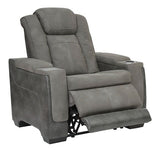 Next-Gen Durapella Slate Power Reclining Living Room Set from Ashley - Luna Furniture
