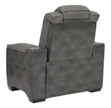 Next-Gen Durapella Slate Power Reclining Living Room Set from Ashley - Luna Furniture