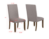Manning Brown Dining Chair, Set of 2 from Crown Mark - Luna Furniture