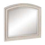 Bethel Wire Brushed White Mirror (Mirror Only) from Homelegance - Luna Furniture