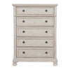 Bethel Wire Brushed White Chest - Luna Furniture