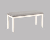 Rowan Chalk Gray 6-Piece Dining Set from Crown Mark - Luna Furniture