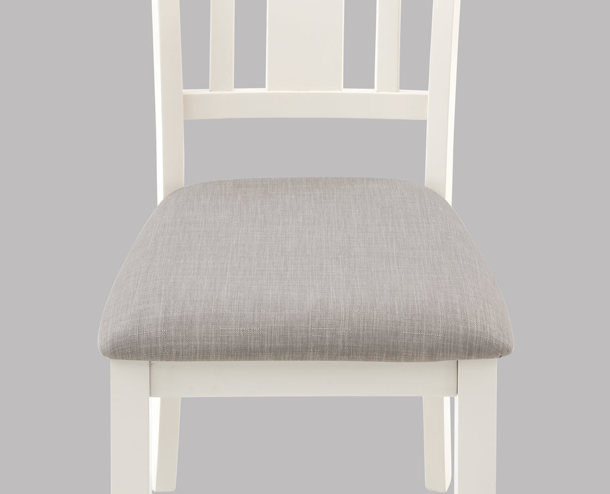 Rowan Chalk Gray 6-Piece Dining Set from Crown Mark - Luna Furniture