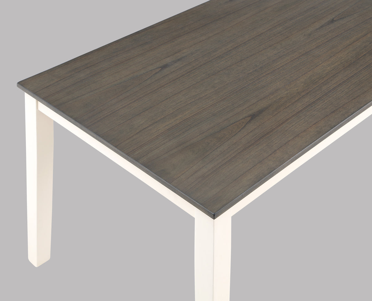 Rowan Chalk Gray 6-Piece Dining Set from Crown Mark - Luna Furniture