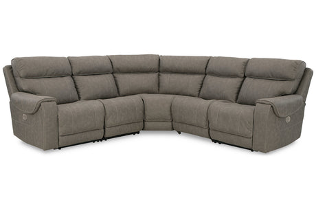 Starbot Fossil 5-Piece Power Reclining Sectional