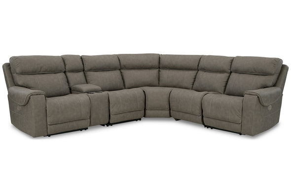 Starbot Fossil 6-Piece Power Reclining Sectional