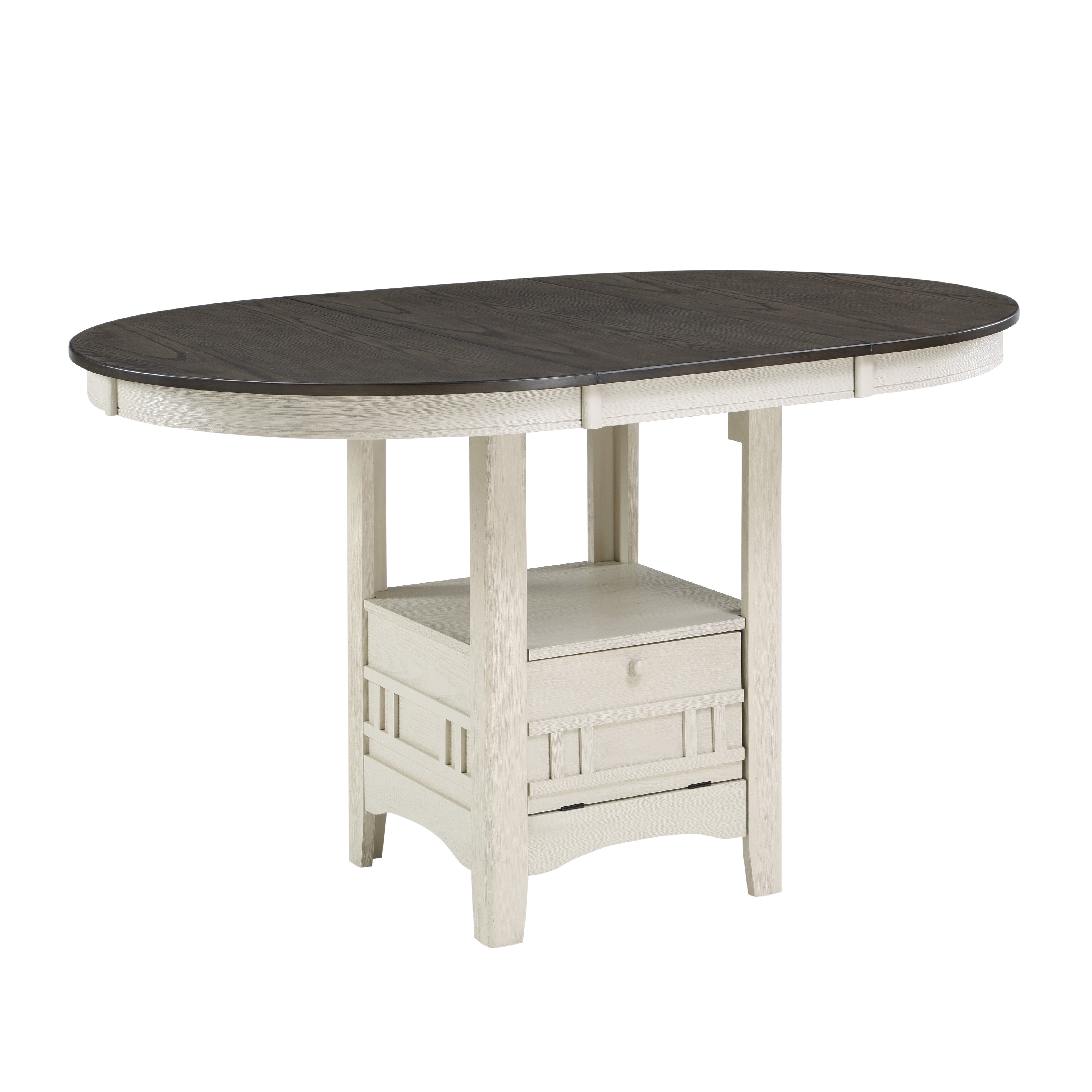 Junipero White Extendable Counter Height Table from Homelegance - Luna Furniture