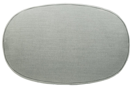 Hollyann Gray Oversized Accent Ottoman from Ashley - Luna Furniture
