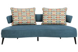 Hollyann Blue RTA Sofa -  - Luna Furniture