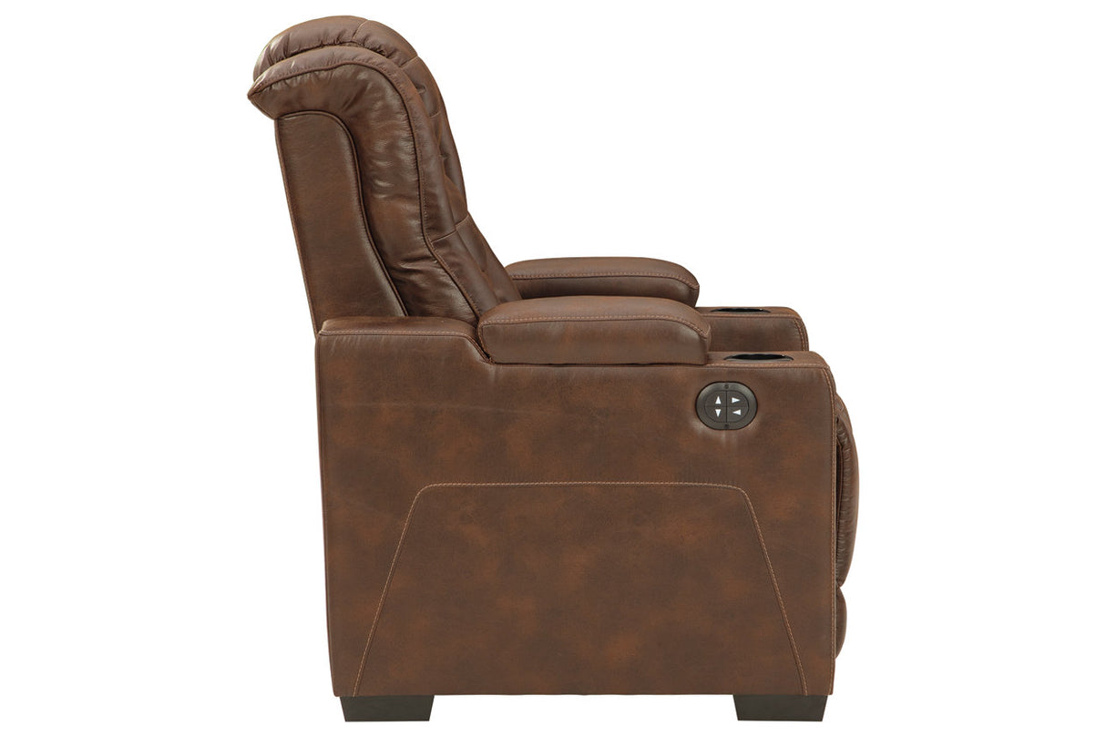 Owner's Box Thyme Power Recliner -  - Luna Furniture