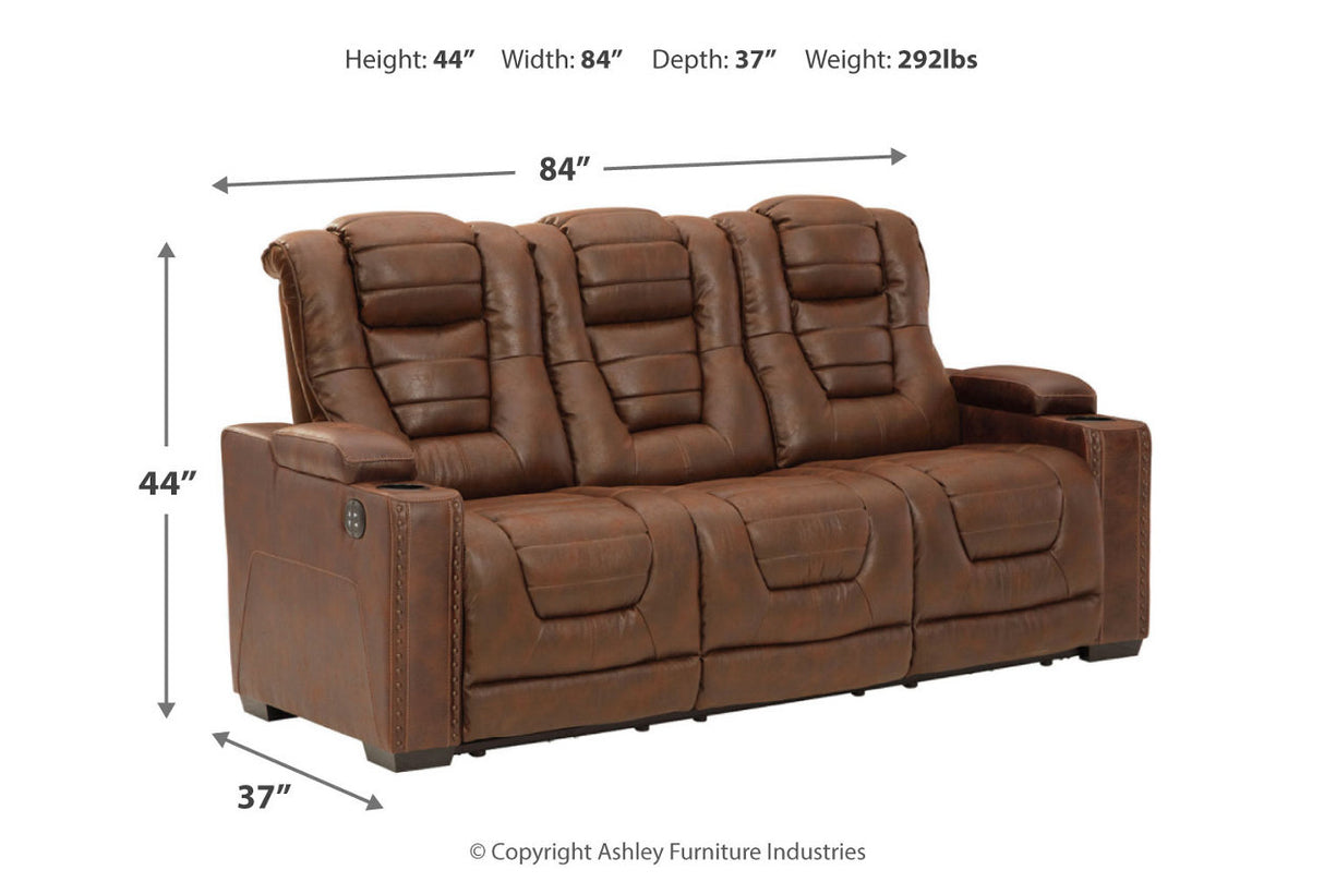 Owner's Box Thyme Power Reclining Sofa -  - Luna Furniture
