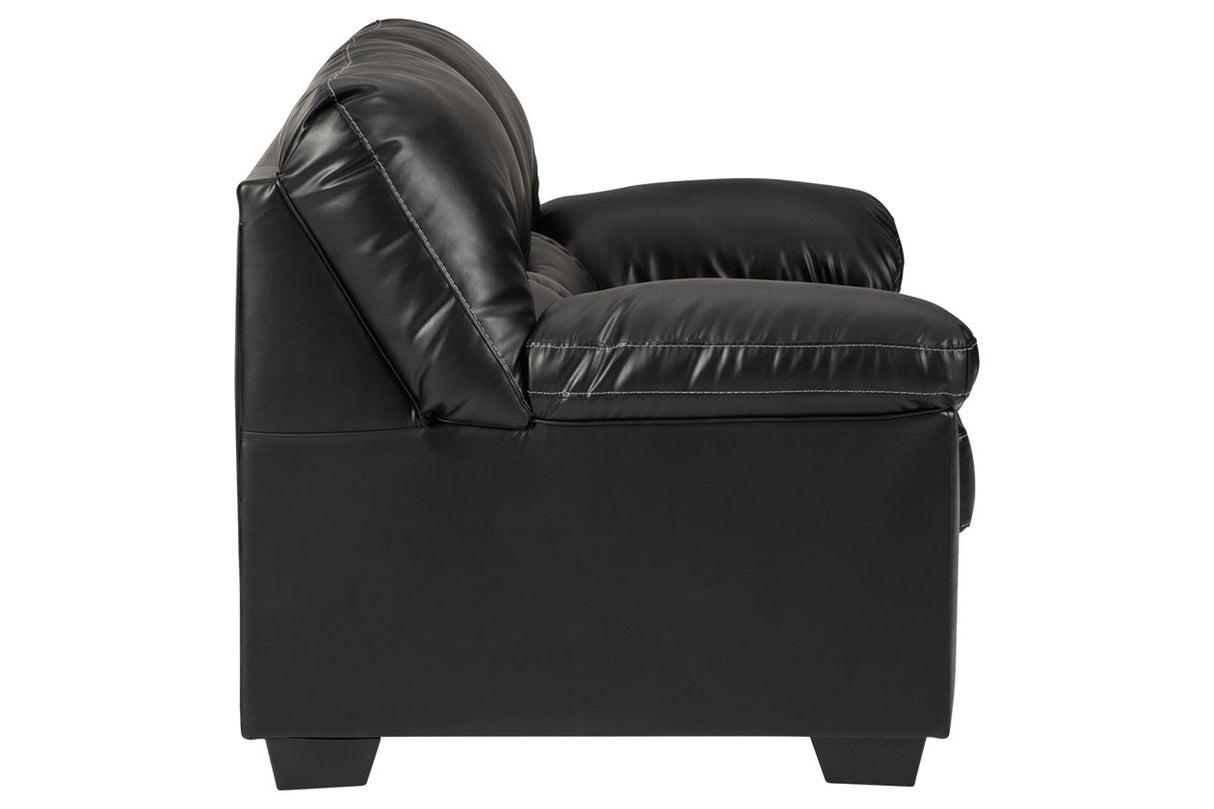 Brazoria Black Loveseat -  - Luna Furniture