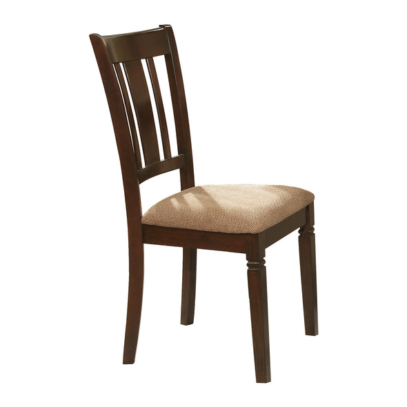 Devlin Espresso Side Chair, Set of 2