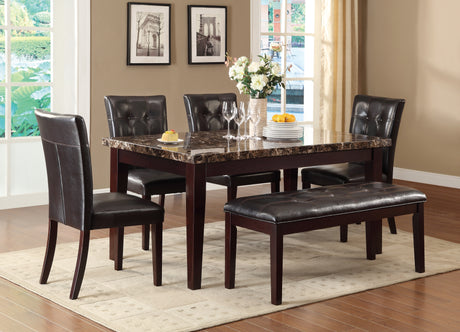 Teague Espresso Side Chair, Set of 2 -  - Luna Furniture