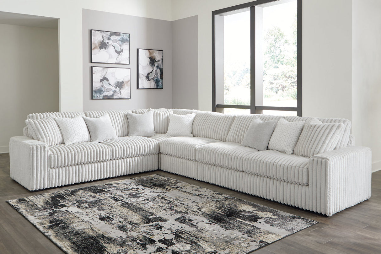 Stupendous Alloy 4-Piece Sectional from Ashley - Luna Furniture