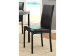 Tempe Brown/Black Side Chair, Set of 2