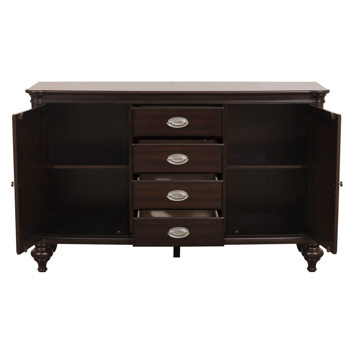 Marston Dark Cherry Buffet from Homelegance - Luna Furniture
