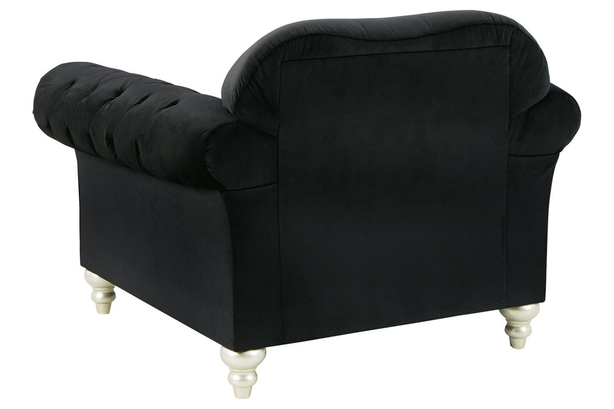 Harriotte Black Chair -  - Luna Furniture