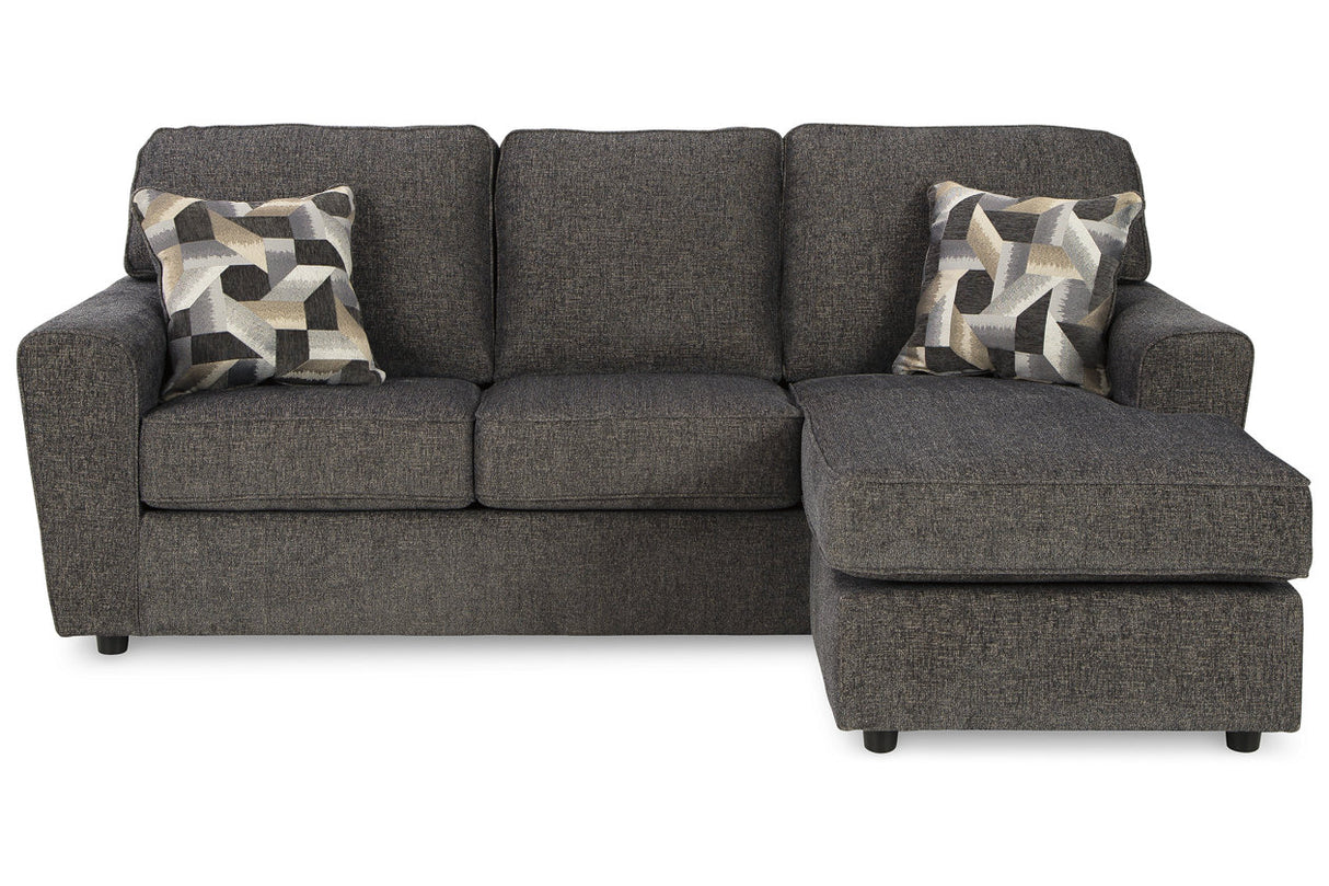 Cascilla Slate Reversible Sofa Chaise