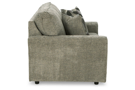 Cascilla Pewter Loveseat from Ashley - Luna Furniture