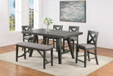 Rufus Gray Counter Height Dining Set