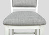 Hartwell Chalk Gray Counter Height Chair, Set of 2