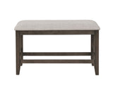 Fulton Gray Counter Height Bench