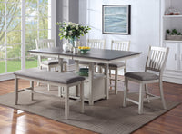 Buford Chalk/Gray Counter Height Set