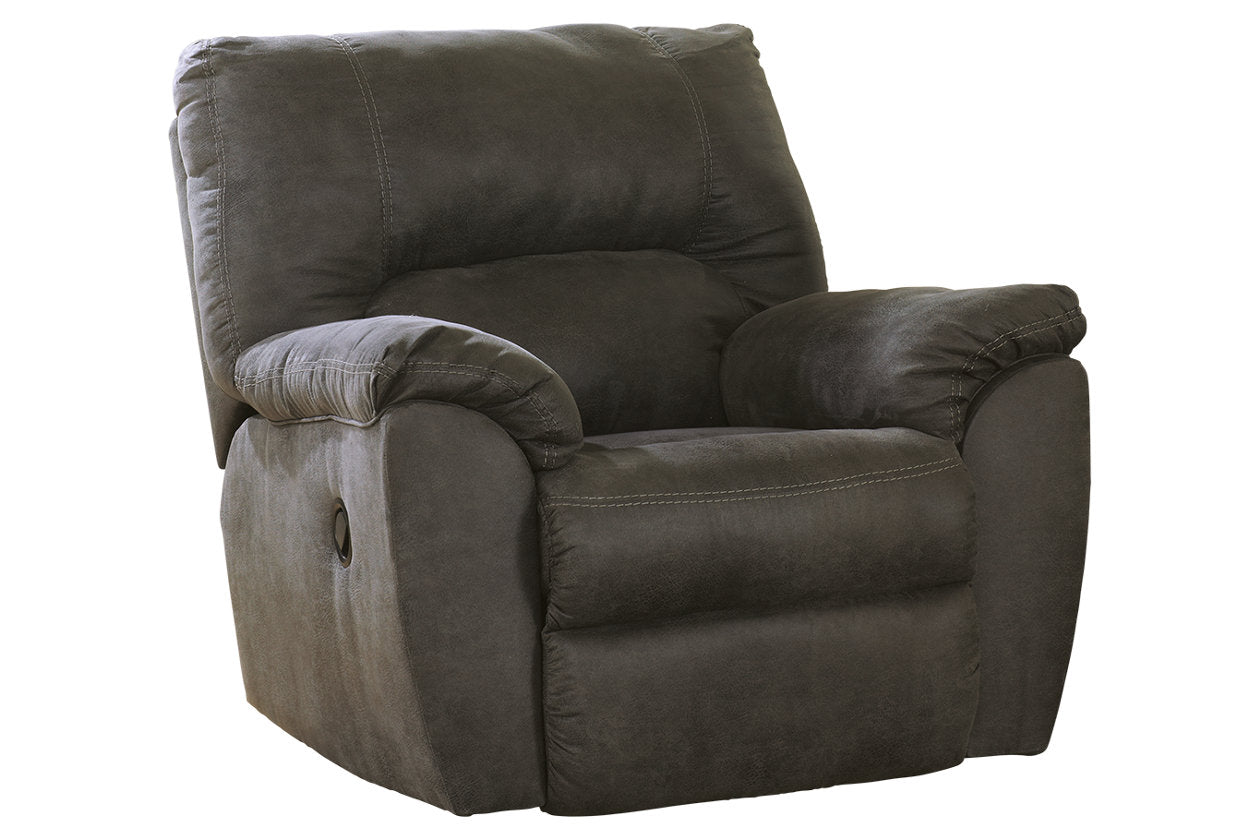 Tambo Pewter Recliner from Ashley - Luna Furniture