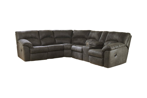 Tambo Pewter 2-Piece Reclining Sectional