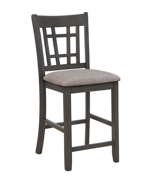 Hartwell Gray Counter Height Chair, Set of 2