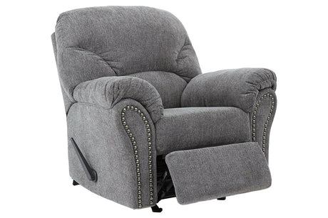 Allmaxx Pewter Recliner from Ashley - Luna Furniture