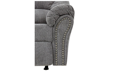 Allmaxx Pewter Recliner from Ashley - Luna Furniture
