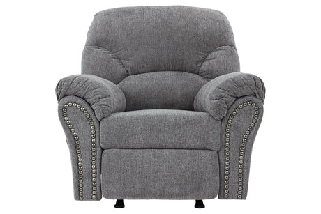 Allmaxx Pewter Recliner from Ashley - Luna Furniture