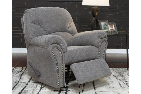 Allmaxx Pewter Recliner from Ashley - Luna Furniture
