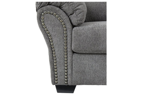 Allmaxx Pewter Loveseat from Ashley - Luna Furniture