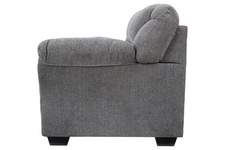 Allmaxx Pewter Loveseat from Ashley - Luna Furniture