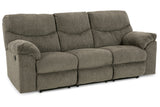 Alphons Putty Reclining Sofa from Ashley - Luna Furniture