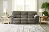 Alphons Putty Reclining Sofa from Ashley - Luna Furniture