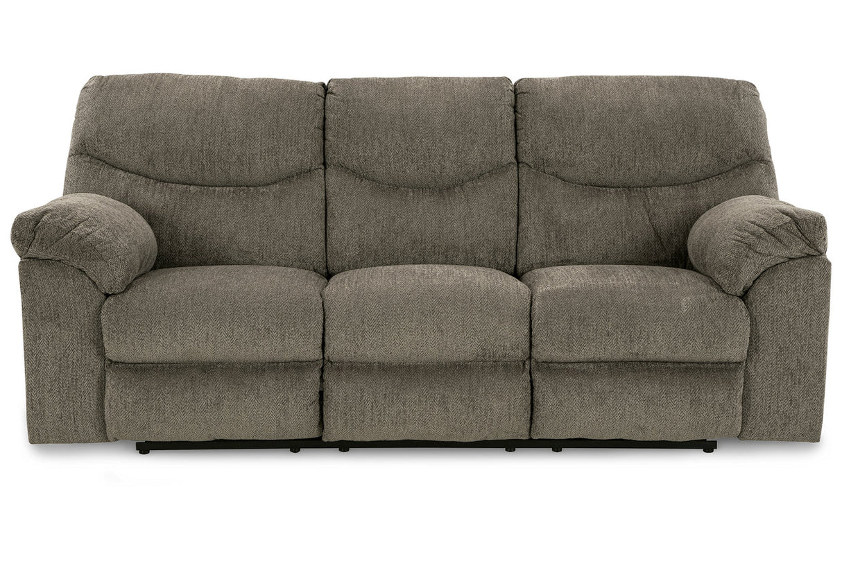 Alphons Putty Reclining Sofa from Ashley - Luna Furniture
