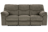Alphons Putty Reclining Sofa from Ashley - Luna Furniture