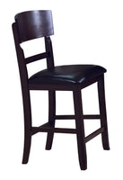 Conner Espresso Counter Height Chair, Set of 2
