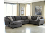 Ambee Slate LAF Sectional -  - Luna Furniture