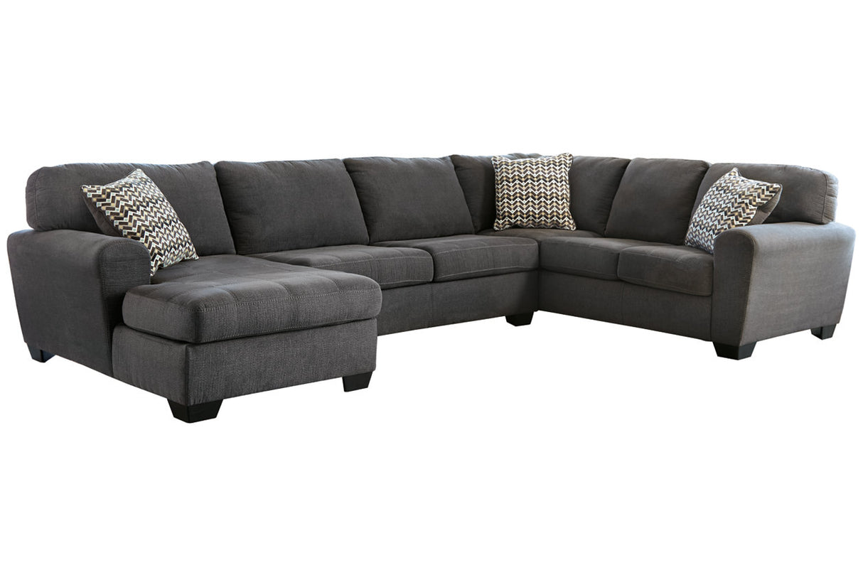 Ambee Slate 3-Piece LAF Chaise Sectional from Ashley - Luna Furniture