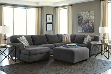 Ambee Slate 3-Piece LAF Chaise Sectional from Ashley - Luna Furniture