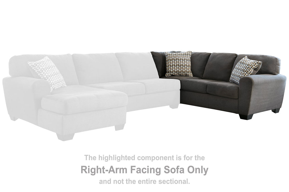 Ambee Slate Right-Arm Facing Sofa from Ashley - Luna Furniture