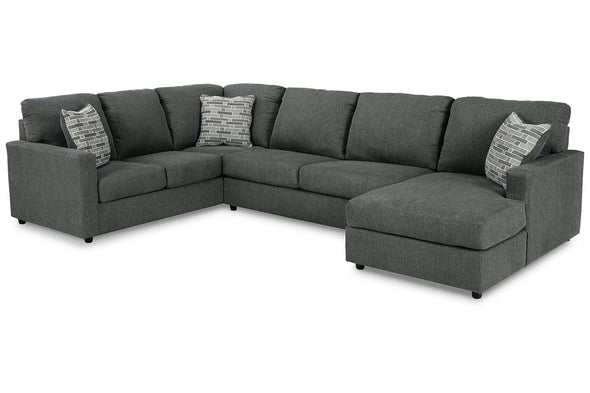 Edenfield Charcoal RAF Sectional