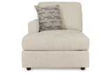 Edenfield Linen Left-Arm Facing Corner Chaise from Ashley - Luna Furniture