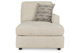 Edenfield Linen Right-Arm Facing Corner Chaise from Ashley - Luna Furniture