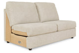Edenfield Linen Armless Loveseat from Ashley - Luna Furniture